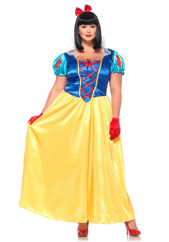 Classic Snow White Plus Size Costume for Women
