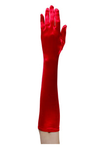 Plus Size Red Gloves