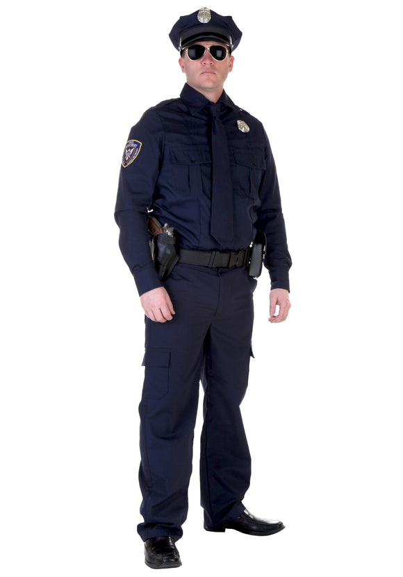 Plus Size Authentic Cop Costume 2X