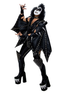 Plus Size Authentic Gene Simmons KISS Costume 2X