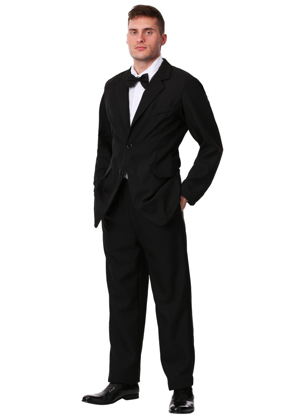 Plus Size Black Suit Costume 2X