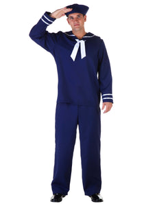 Plus Size Blue Sailor Costume 2X