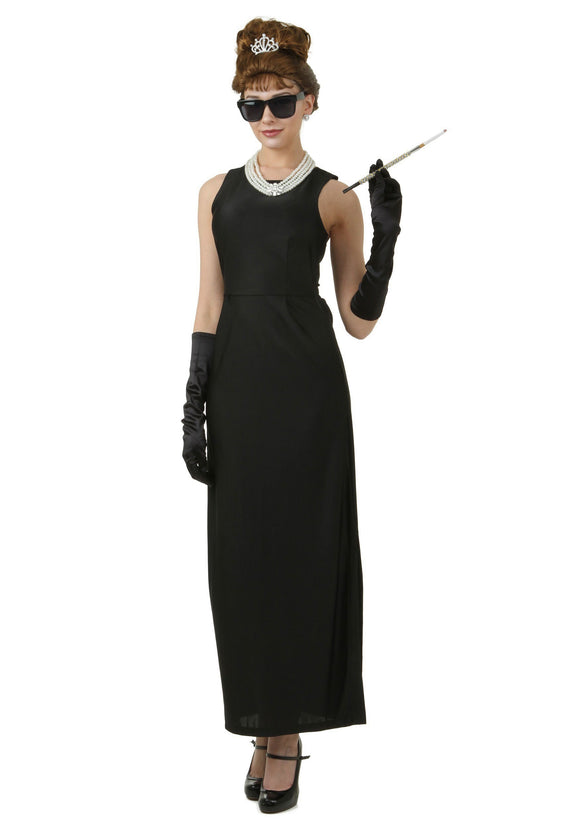 Plus Size Breakfast at Tiffany's Holly Golightly Costume