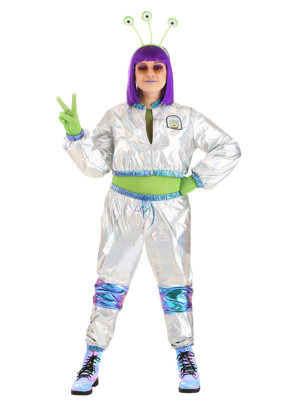 Cosmonaut Alien Plus Size Costume