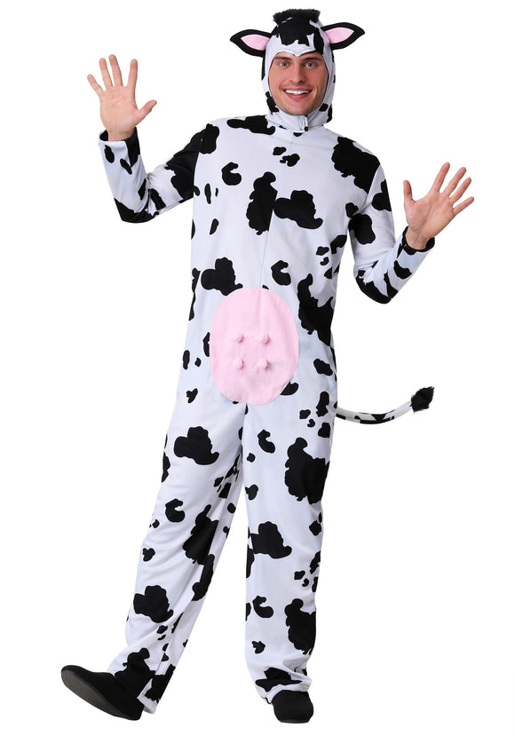 Plus Size Men's Cow Costume