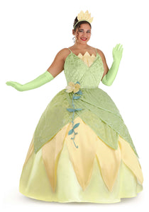 Women's Plus Size Deluxe Disney Princess and the Frog Tiana Costume