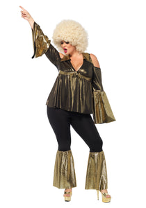 Plus Size Disco Diva Costume for Women