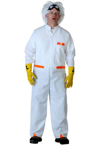 Plus Size Doc Brown BTTF 1 Costume 2X