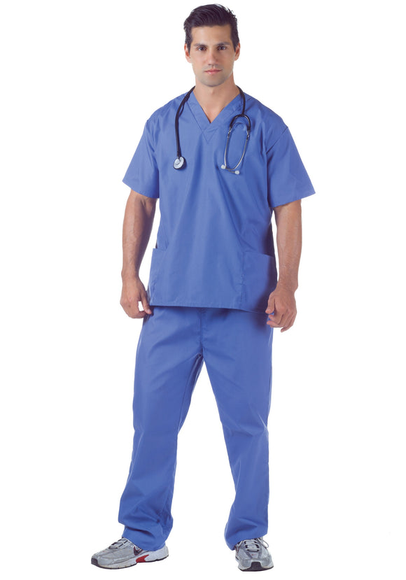 Plus Size Doctor Scrubs Costume 2X