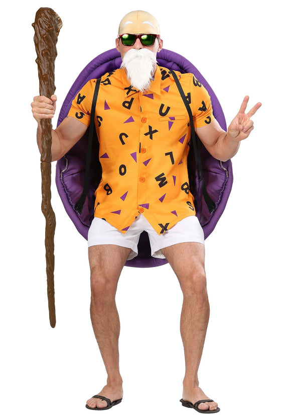 Dragon Ball Z Master Roshi Costume for Plus Size Men