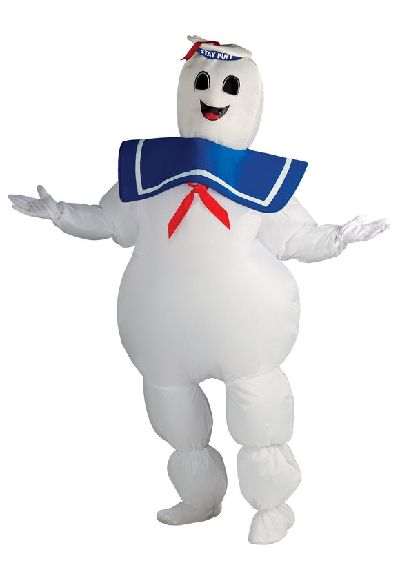 Plus Size Ghostbusters Stay Puft Inflatable Costume 1X