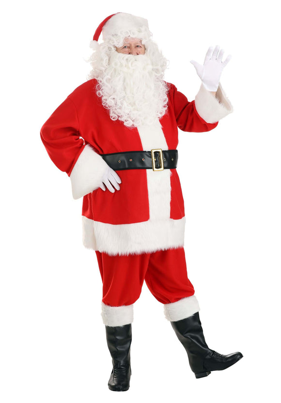 Holiday Santa Claus  Plus Size Costume