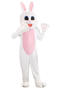 Plus Size Mascot Easter Bunny Costume for Adults