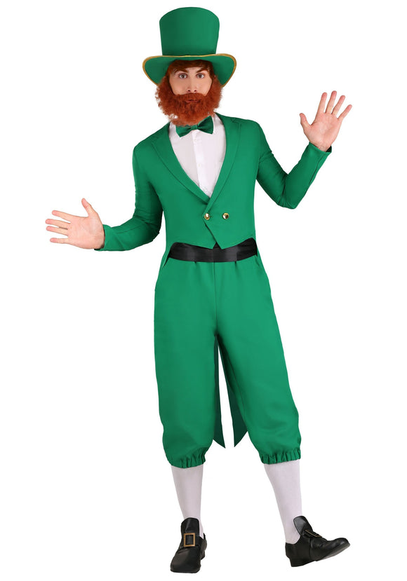 Plus Size Lucky Leprechaun Costume for Men