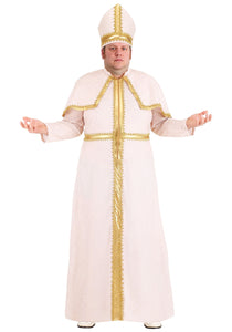 Men's Pious Pope Plus Size Costume
