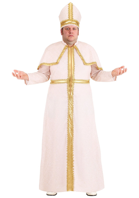 Men's Pious Pope Plus Size Costume