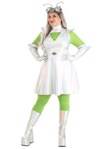 Outer Space Alien Plus Size Costume
