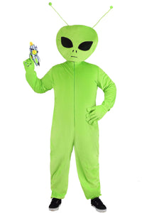 Men's Plus Size Oversized Alien Costume