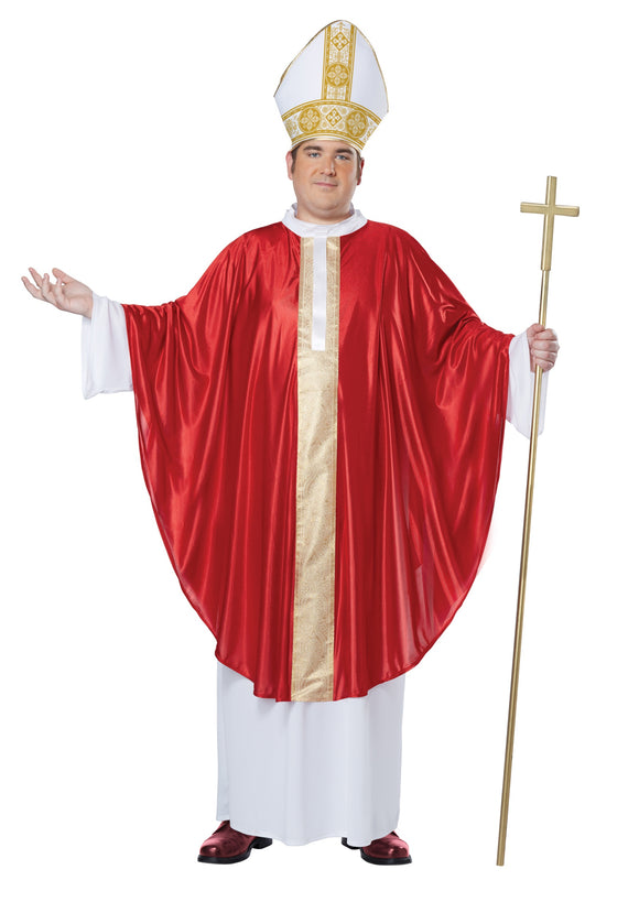 Plus Size Pope Costume 1X