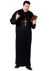 Plus Size Priest Costume 1X