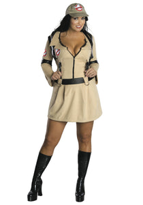 Women's Plus Size Sexy Ghostbusters Costume