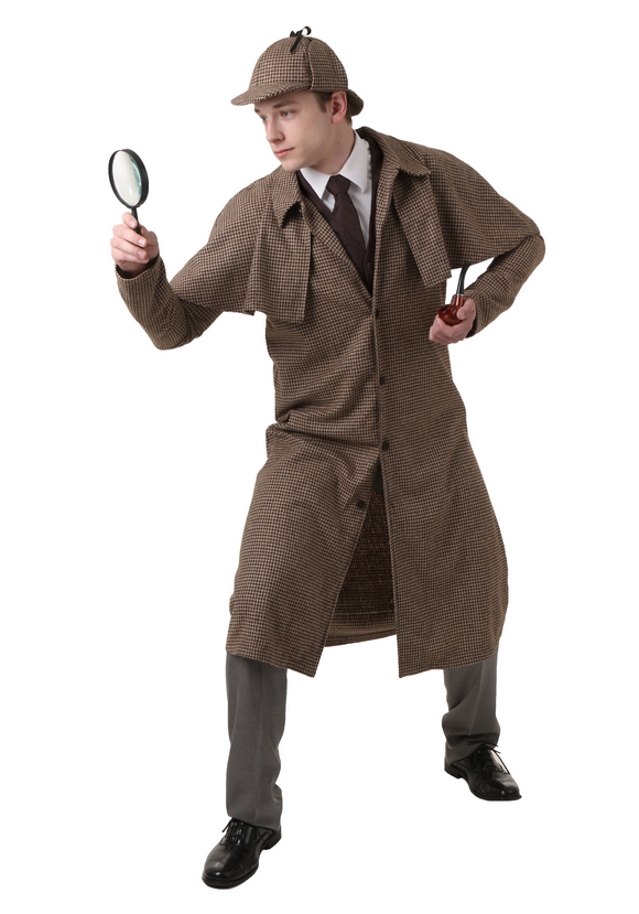 Plus Size Sherlock Holmes Costume 2X