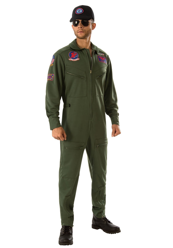Top Gun Plus Size Jumpsuit Costume for Men