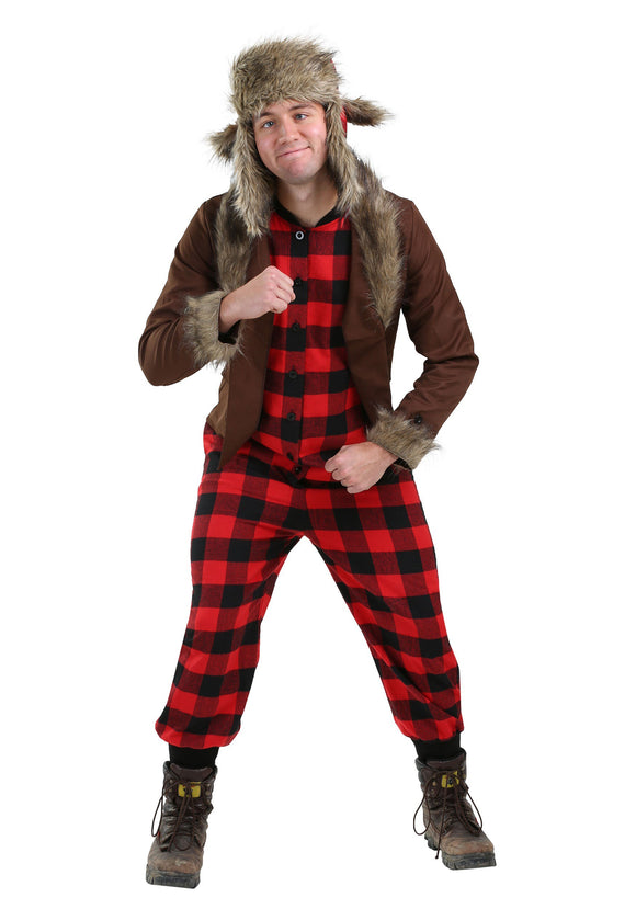 Wabbit Hunter Costume for Plus Size Men 2X