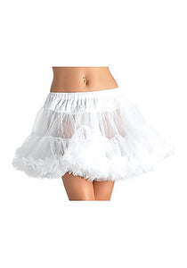 White Tulle Plus Size Petticoat