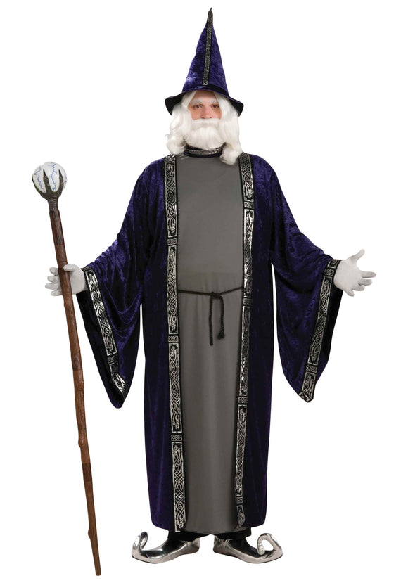 Plus Size Wizard Costume 1X