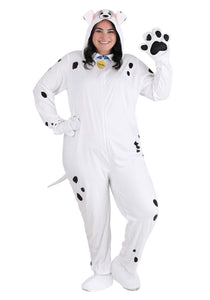 Women's Plus Size 101 Dalmatians Perdita Costume Onesie