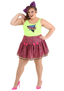 Plus Size 80s Rad Women Costume