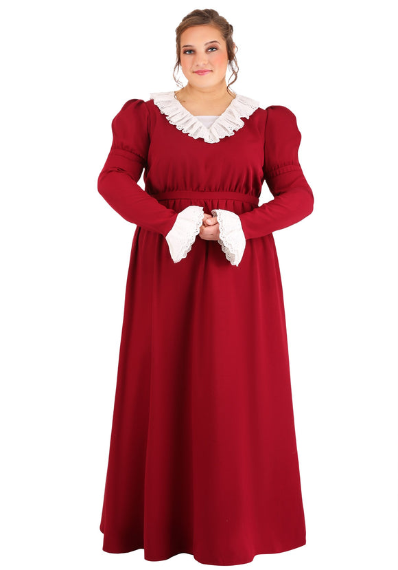 Women's Abigail Adams Plus Size Costume
