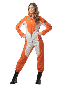Astronaut Jumpsuit Costume for Plus Size Women 1X 2X