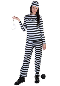 Plus Size Women's Prisoner Costume