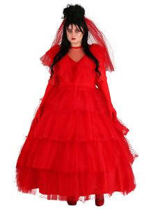 Women's Plus Size Red Wedding Dress
