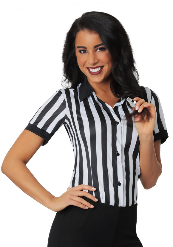 Womens Referee Shirt Plus Size 1X 2X