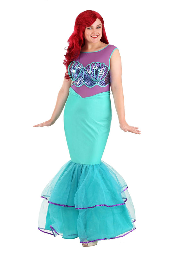 Plus SizeShell-a-brate  Women's Mermaid Costume