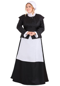 Women's Thankful Pilgrim Plus Size Costume