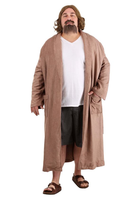 Plus Size Big Lebowski The Dude Bathrobe Costume