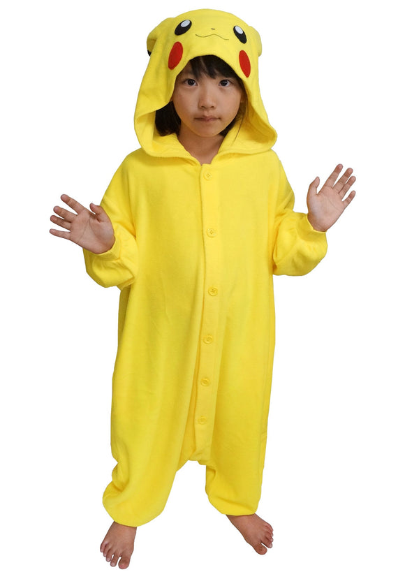 Pokemon Pikachu Kids Kigurumi Costume