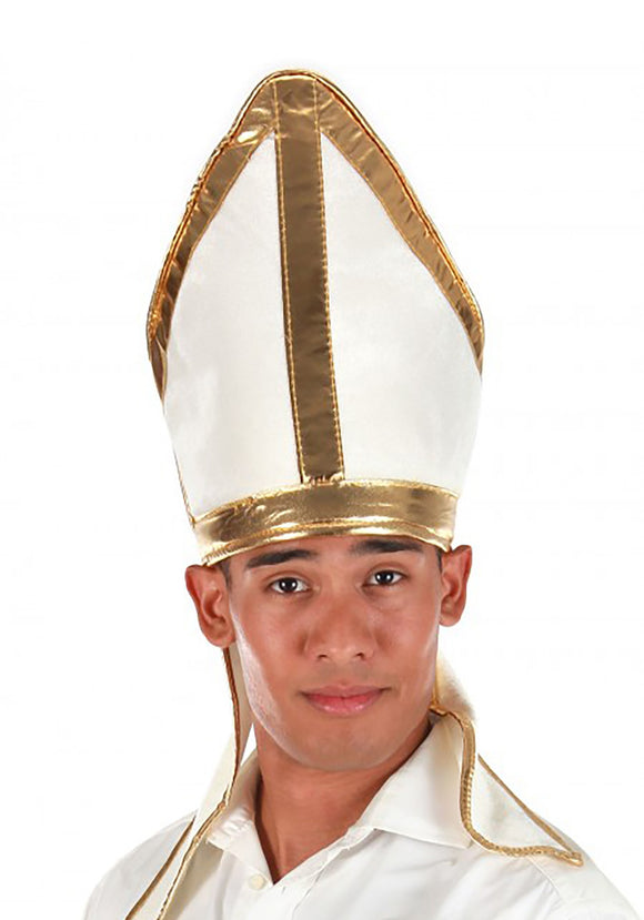 Pope Plush White Hat