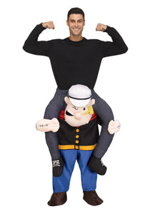 Popeye Ride On Costume for Adults