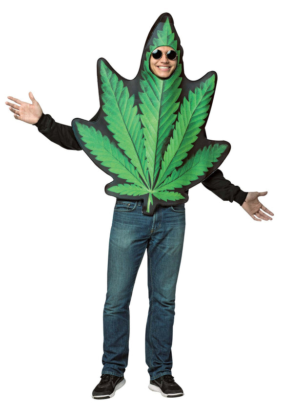 Pot Leaf Costume for Adults