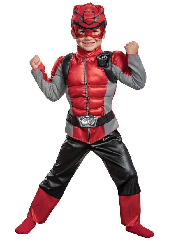 Power Rangers Beast Morphers Child Red Ranger Costume