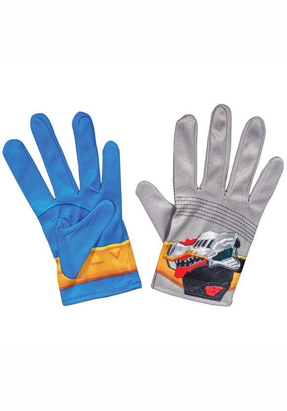 Dino Fury Blue Ranger Power Rangers Kids Gloves