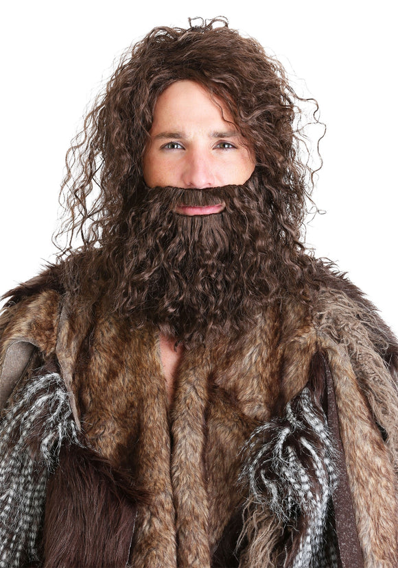Caveman Beard and Wig Set