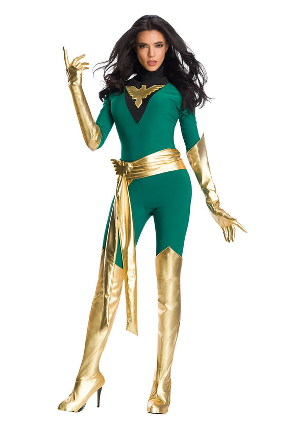 Premium Marvel Jean Grey Phoenix Costume for Women