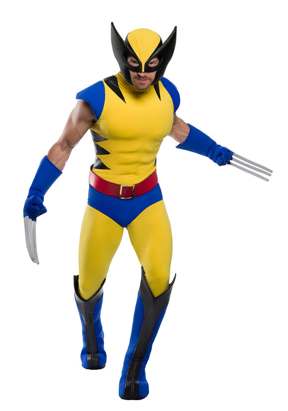 Premium Marvel Adult Wolverine Costume | Wolverine Marvel Costume