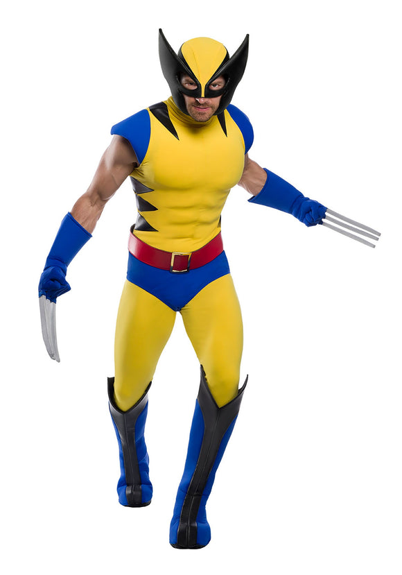 Premium Marvel Wolverine Plus Size Costume for Men 2X